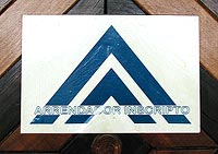 Altes Zeichen für offizielle Privatunterkunft