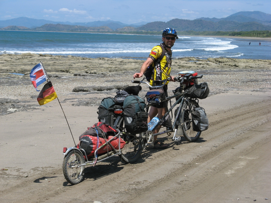 Fahrrad am Strand