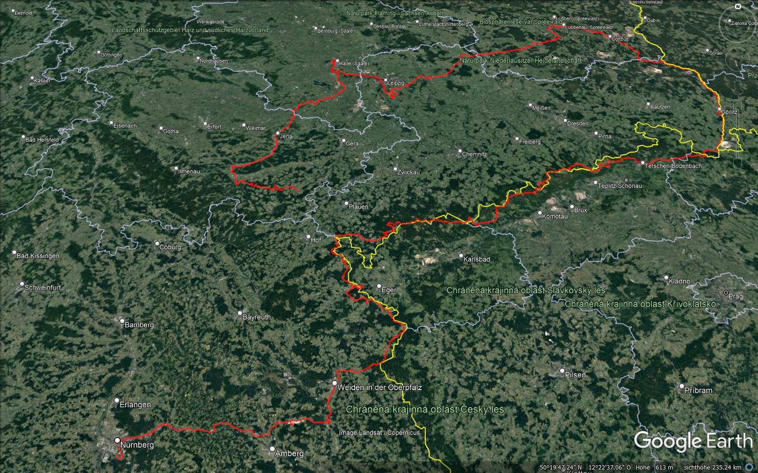 Tourübersichtskarte