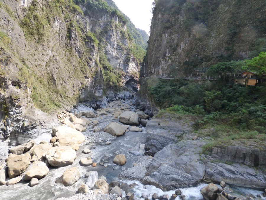 In der Taroko-Schlucht