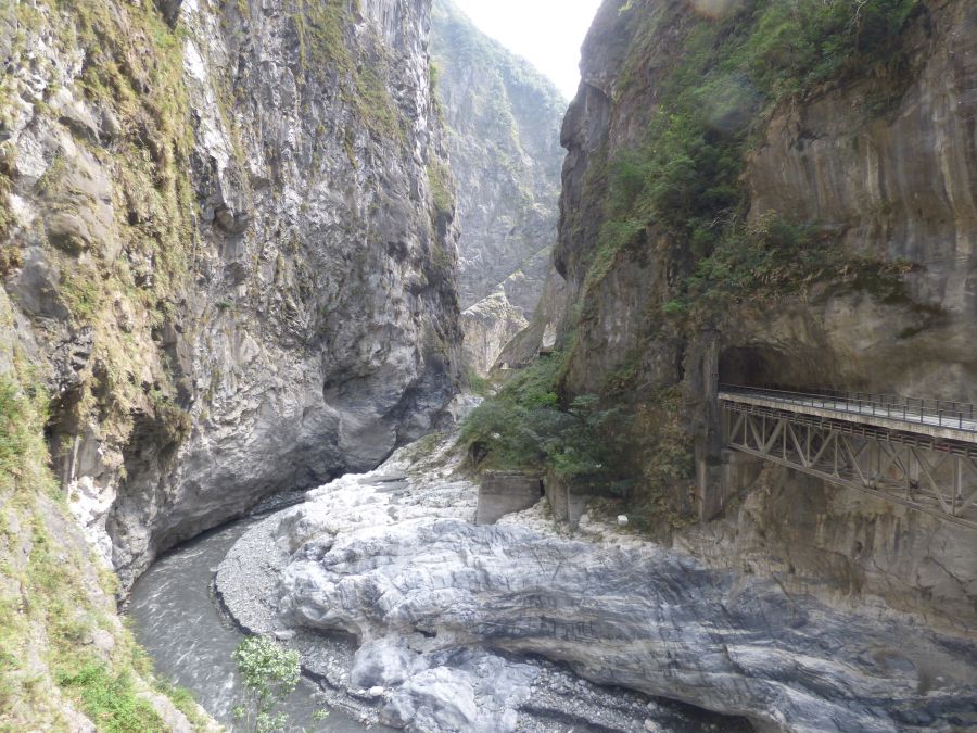 In der Taroko-Schlucht