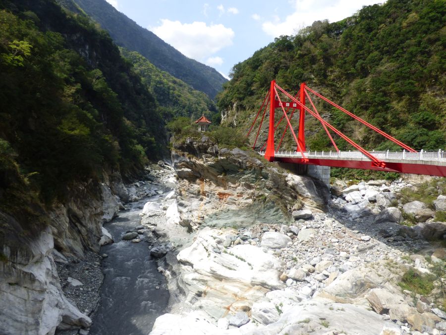 In der Taroko-Schlucht