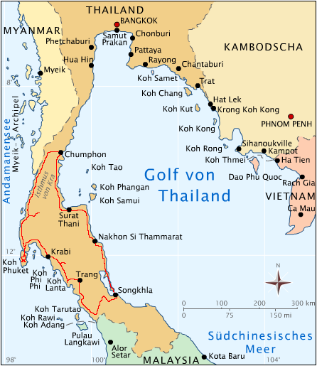 Tourübersichtskarte